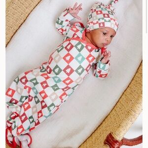 Copper Pearl Fraser Knotted Gown NEW 0-4 months